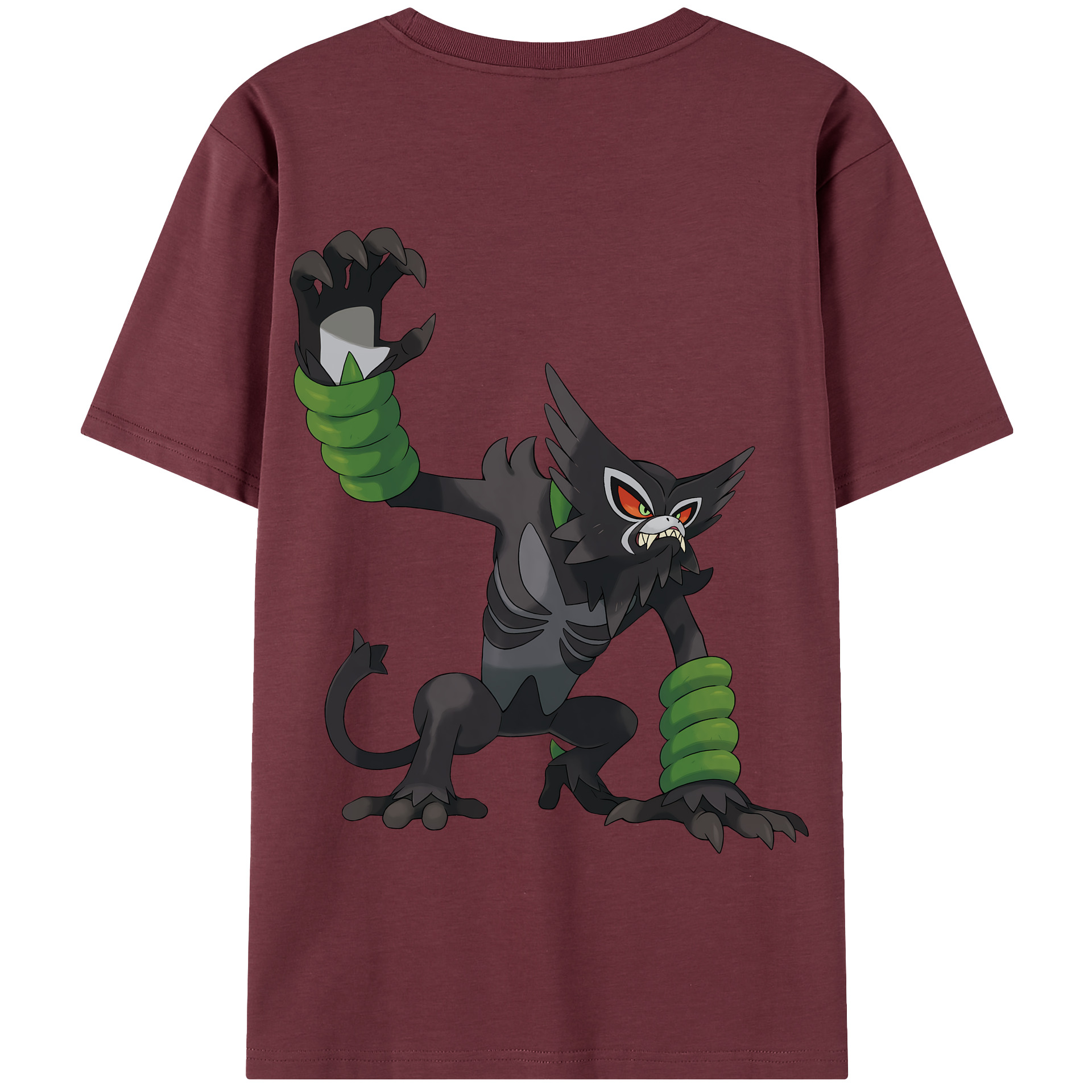 （画像用） ポケットモンスター Pokémon 綿100％半袖Tシャツ（背面プリント）